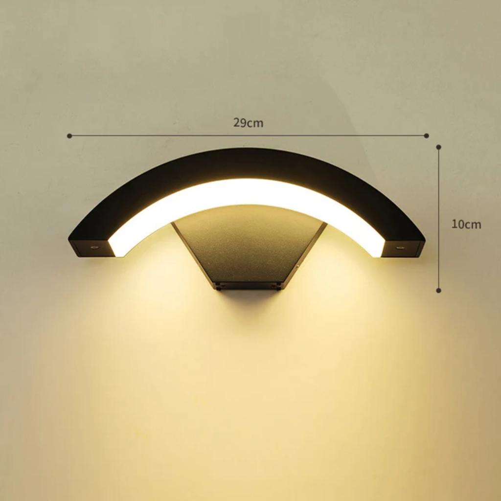 New Large LED Outdoor Wall Light IP65 Waterproof Radar Motion Sensor Garden Wall Lamp Exterior Lighting Garage