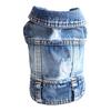Denim Dog Clothes Cowboy Pet Dog Coat Puppy Clothing For Small Dogs Jeans Jacket Dog Cat Vest Coat