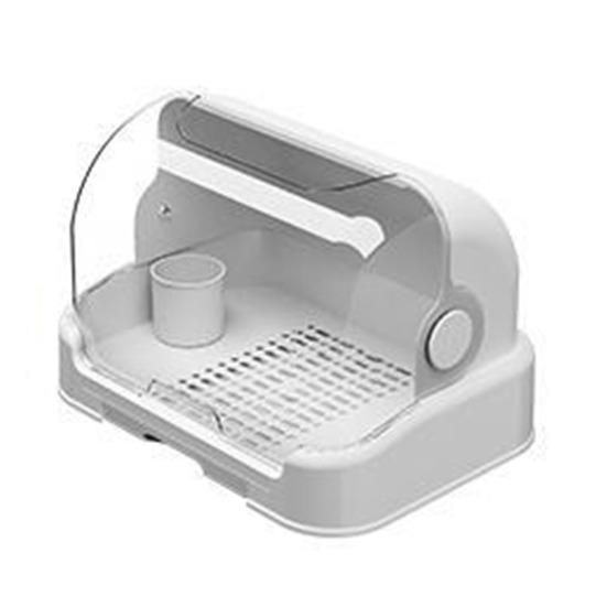 Подставка для сушки детских бутылочек, пылезащитная, большой емкости, прозрачная конструкция, сушилка для детских бутылочек