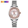 Skmei новые деловые модные женские кварцевые часы с бриллиантами, женские универсальные легкие роскошные часы gypsy