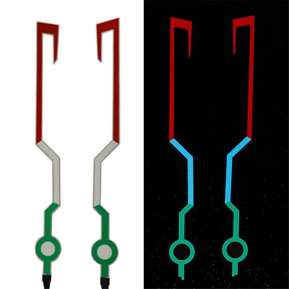 Motorcycle Helmet Luminous Strip LED Cold Light Reflective Sticker Lamp Strip