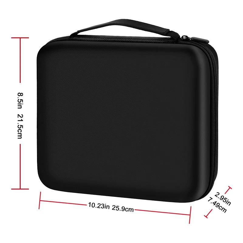 8 Slots Watch Box Organizer/Men Watch Display Storage Case Fits All Wristwatches and Smart Watches Up To 42mm