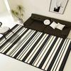Шикарное Роскошное Украшение Ковер для Гостиной - Цветной Полосатый Нескользящий Моющийся Коврик для Спальни Прикроватный Пушистый Напольный Коврик Дом
