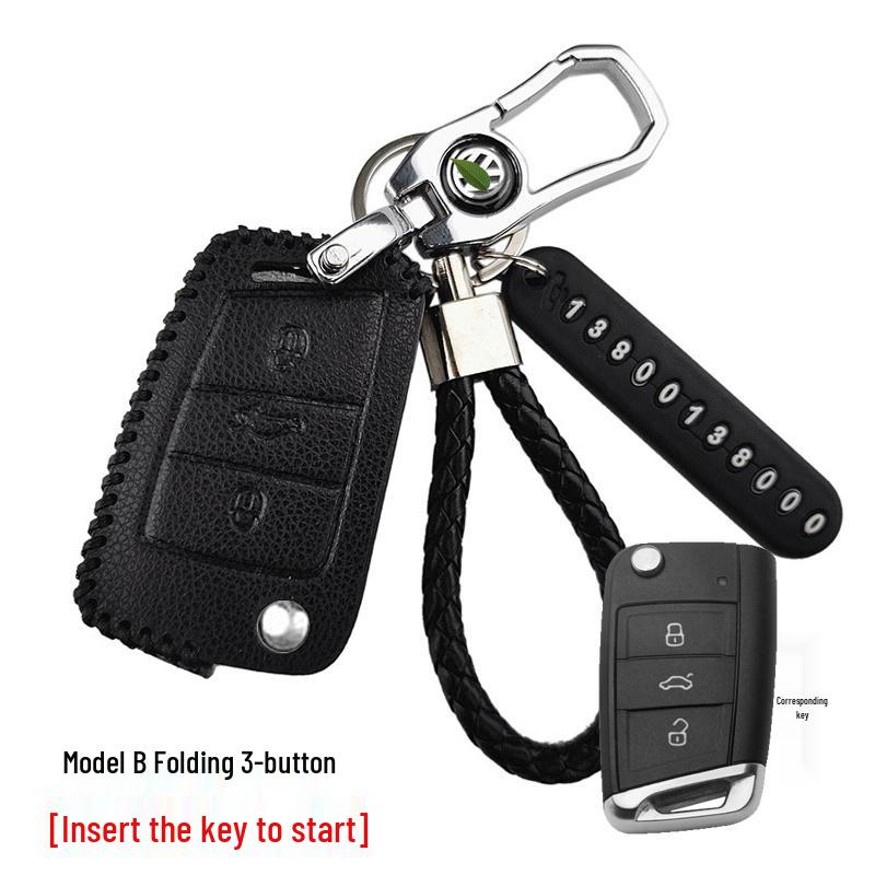 Чехол для ключа Volkswagen для Lavida Plus, Sagitar, Bora, Jetta, Santana, Polo и моделей 2023 года