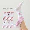 Harajuku Street Pilates Socks Breathable Mid Tube Socks New Cherry Embroidery Socks