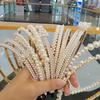 15 Styles Luxury Big Pearl Hairbands Women Bow Sunflower Hair Hoops Girls Hair Accessories Fashion Jewelry Headband