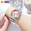 Watch for Women Rainbow Gemstone Bezel Business Luxury Top Brand Quartz Watches Waterproof Sports Watches
