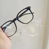 2 шт. Очки с квадратной оправой и прозрачными линзами, минималистичные модные декоративные очки, компьютерные очки для женщин и мужчин
