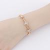 Factory Direct Brass Bracelet for Luxury Women Jewelry 18K Gold Plated in Stock CZ Zircon Diamond Bracelet Femme