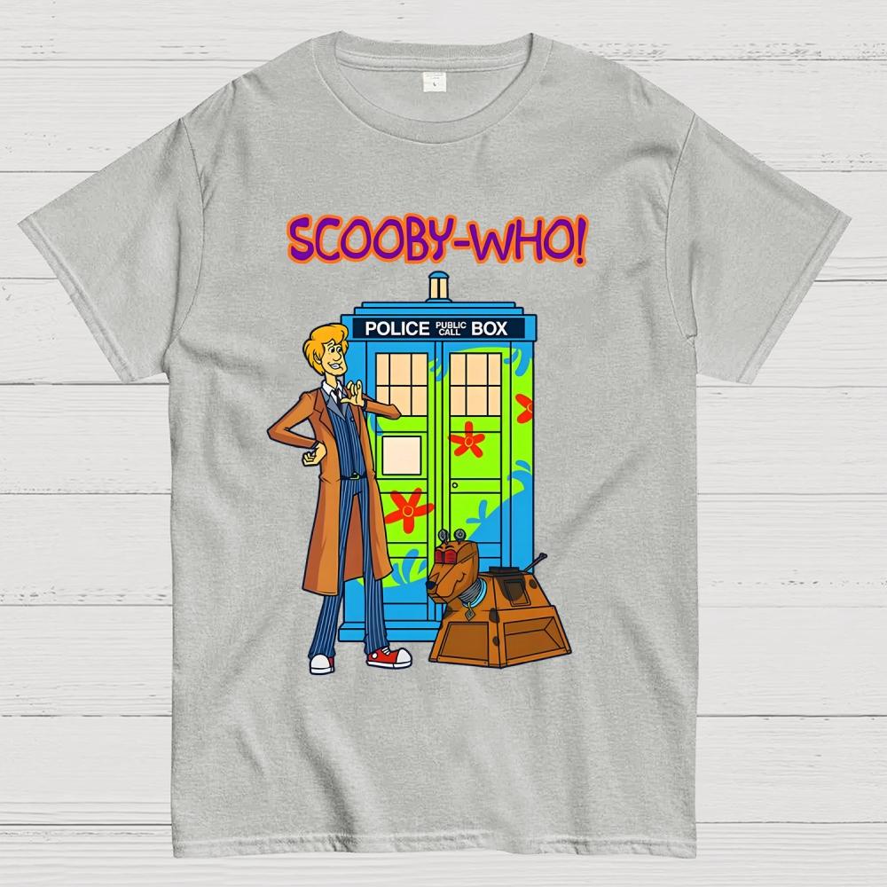 Scooby-Who! 100% Cotton Summer Casual Cool Loose T-Shirt