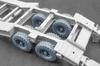 Набор колес для пластиковой модели SCXWM35029 Scale-X 1/35 Полуприцеп CHMZAP-5247G (9 колес) Трубач, набор, (Военная техника)