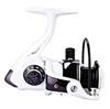 Orurudo Fishing Gear Spinning Reel [White Wing 4000] 3BB Ideal for light games such as Eging, Mebaring, Ajing, Black Bass, Sea Bass, and family