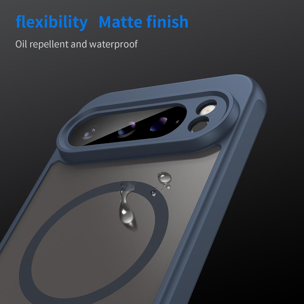 Google Pixel 9 Pro Magsafe Phone Case,Magnetic Shockproof Magsafe Phone Case,Bumper Hybrid Cover for Google Pixel 9 Pro