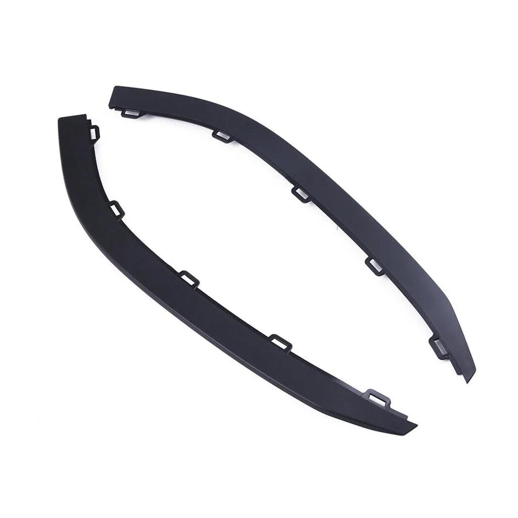 2Pcs Car Front Bumper Spoiler For Golf For MK7 2013-2017 5GG805903 L&R Exterior Bumper Spoiler Molding Trim 54 Cm Black ABS