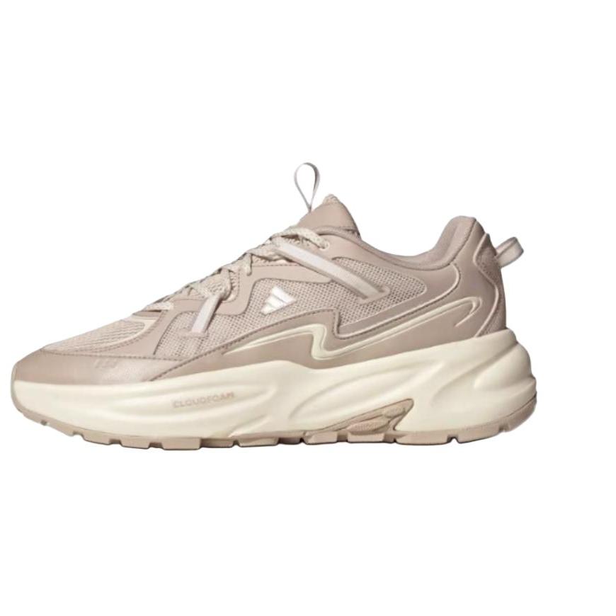 Adidas Ozwave Surge 2.0 Comfortable Versatile Non-Slip Wear-Resistant Low-Top Dad Shoes Unisex Sneakers Light-Brown JQ9251