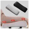 1PC Memory Foam Chair Armrest Pads Black Grey Computer Chair Armrest Cushion Relief Elbows Forearm Pressure Pad For Home Offiice