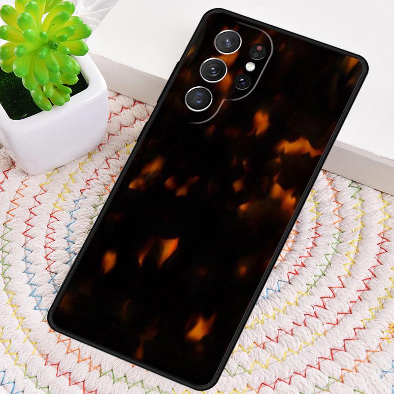 Мягкий чехол из ТПУ с узором под черепаховую скорлупу для Samsung Galaxy note 10 pro S26 S25 S24 S23 S22 Ultra Plus S21 FE S20