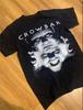 Unisex Shirt Cotton Oversize Large Size Collection Crowbar Band Short Sleeve ,