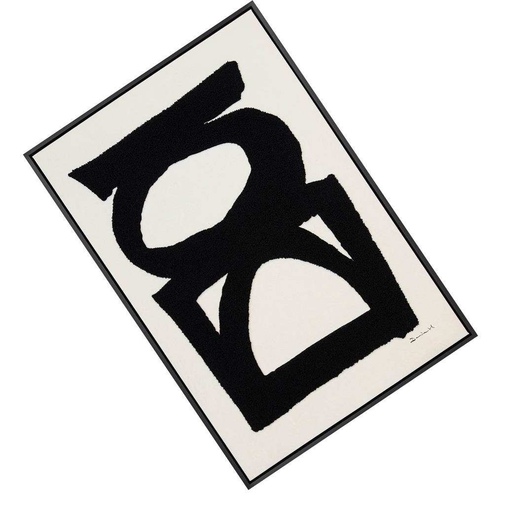 Dan Hobday Abstract II Wooden Framed Plaque