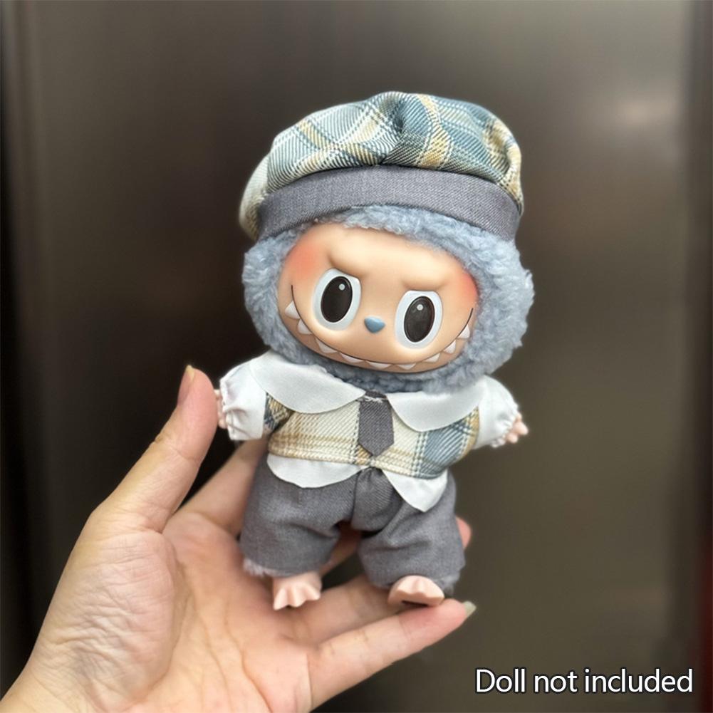Модная одежда Ropa Одежда Наряд Аксессуары для куклы Для 15/17см Labubu V2 V1 Плюшевый комбинезон