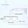 Translation Bluetooth Glasses Earphones AI Real Time Sunglasses  for Driving Cycling