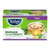 Чай зеленый Tetley с тулси для поддержки иммунитета с добавленным витамином С 25 чайных пакетиков 30 г упаковка