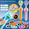 Kids' Educational Story Projector Flashlight - Gift for Boys and Girls