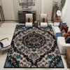 Home Decoration Big Size Luxury Carpet for Living Room Persian Floral Design Room Decor Rug Non-slip Entrance Door Mat Washable
