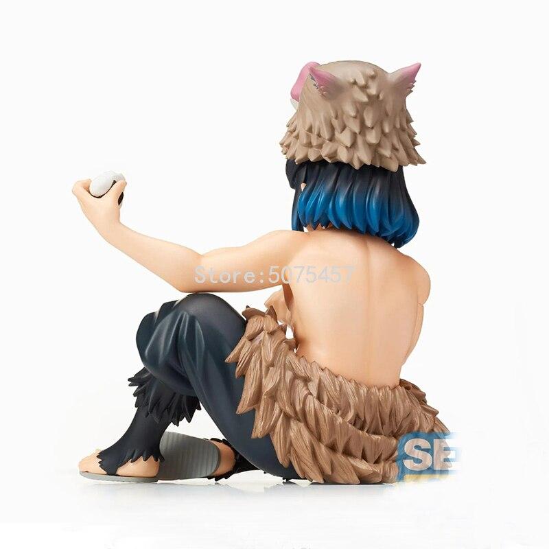 Demon Slayer Anime Figure Hashibira Inosuke Kamado Tanjirou Action Figure Kimetsu No Yaiba Premium Chokonose Figurine Toys