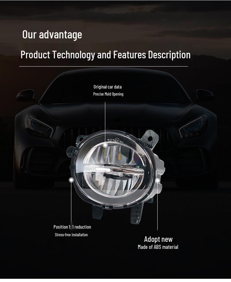 Передний противотуманный фонарь для бампера F30/F35 для BMW 3 серии 318 - Деталь 63177315559/63177315560