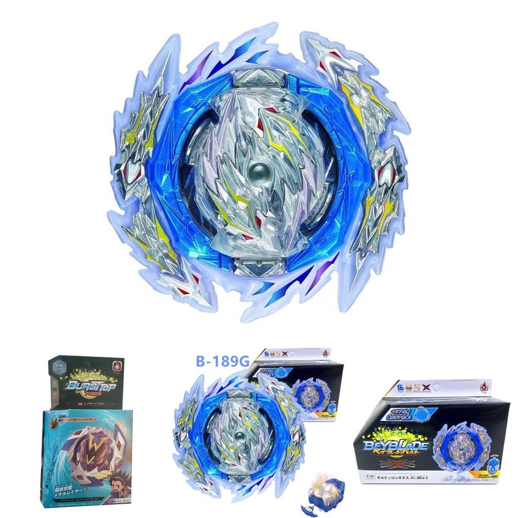 Beyblade Burst B-189 Святое Копье Вины Kr Mds-2 Красочный Спиннер с Рукояткой Запуска