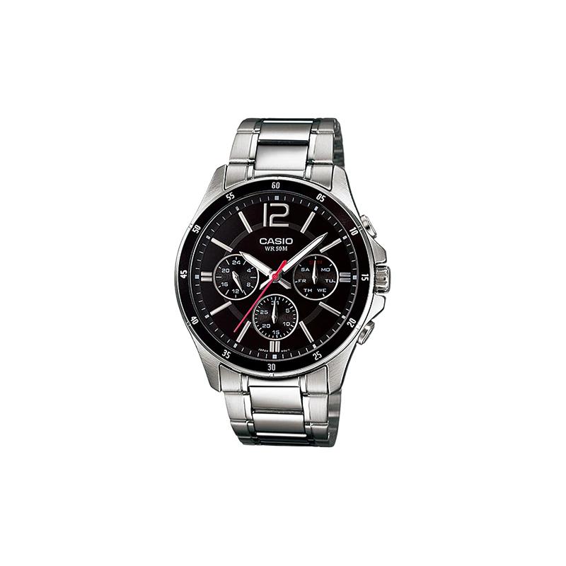 Casio Серия Часов-LTP Тренд Бизнес Простой Универсальный Повседневный Ши Ин Механизм Кожаный Ремешок Японские и Корейские Часы MTP-1374D-1A<P-2085L-7A