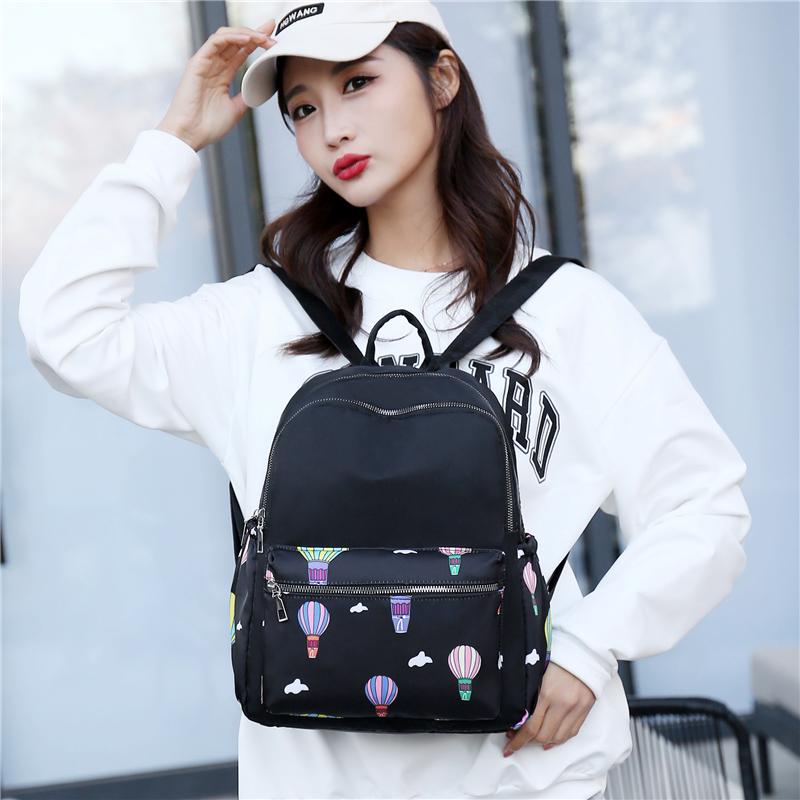 Рюкзак женская сумка новый многослойный рюкзак большой емкости для путешествий на открытом воздухе нейлоновый повседневный женский рюкзак