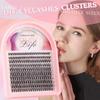 200Clusters DIY Dense Lash Clusters Volume Single Lashes Clusters Eyelash Extension Home