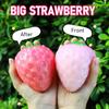 Фоточувствительная клубничная игрушка, меняющая цвет, имитация белой клубники, краснеющая, сжимаемая игрушка-антистресс, сенсорный мячик для снятия тревоги и стресса
