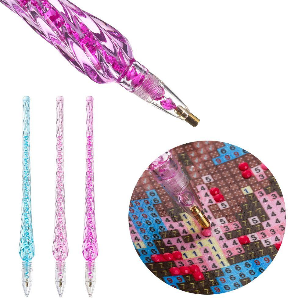 Arts Embroidery Sewing Accessories Crystal Pens Point Drill Pen Cross Stitch 5D Diamond Painting