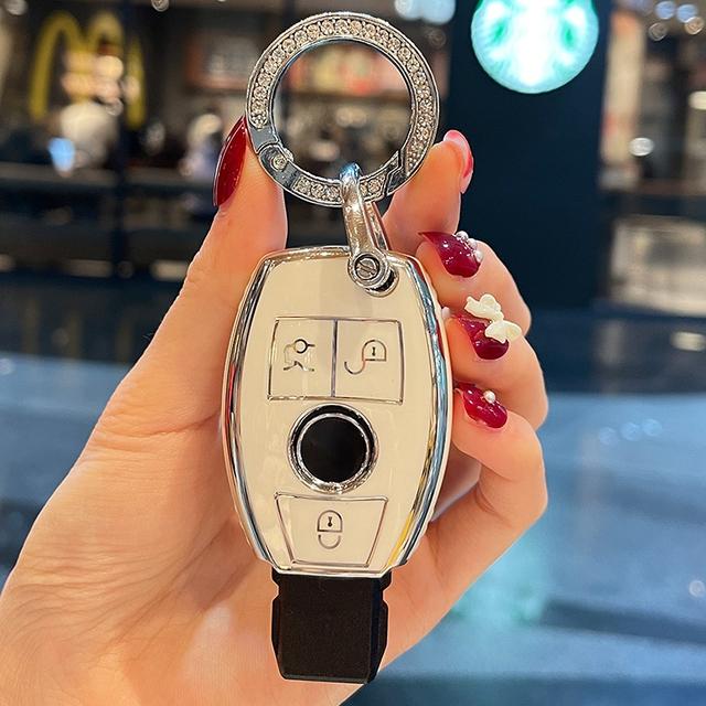 Брелок для ключей от машины, чехол для Mercedes Benz Maybach S580 ABCM-CLA-CLS-EG-GLB-GLE-R-SL Class AMG EQC GLA W213 GLC200 GT43