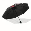 Parisian Romance: Eiffel Tower Chalkboard Art PrintUmbrella, Portable 3-Fold Umbrella for Men & Women,Christmas Gift ES217