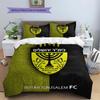 Beitar Jerusalem Pattern Bedding,Quilt Set Quilt Cover Pillowcase Home Birthday Gift(1 * duvet cover + 2 * pillowcase, without core)