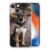 Чехол для телефона iPhone 17 Чехлы iPhone Air 16 15 12 13 14 Pro Max 15 Plus 16Pro iPhone11 Прозрачный чехол Красивая Немецкая овчарка