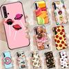 Чехол Pizza Sushi Food Donuts Для Huawei Nova 8i 11i 12i 12s 9 10 SE Y90 Y60 Y70 Y72 Y61 Y91 P20 P30 P40 Lite P60 Pro