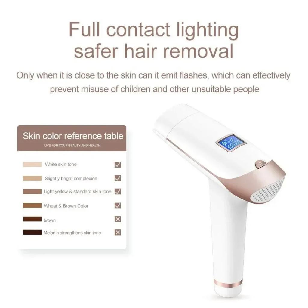 IPL лазерный эпилятор 400000 импульсов машина для удаления волос ЖК-дисплей T001i постоянный триммер для зоны бикини электрический депилятор