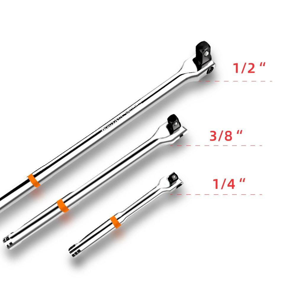 3 шт. 1/4" 3/8" 1/2" F Рукоятка-вороток 180° Поворотный Высокопрочный Набор торцевых ключей с рукояткой Высокий крутящий момент Cr-V Набор ключей Ремонтный инструмент