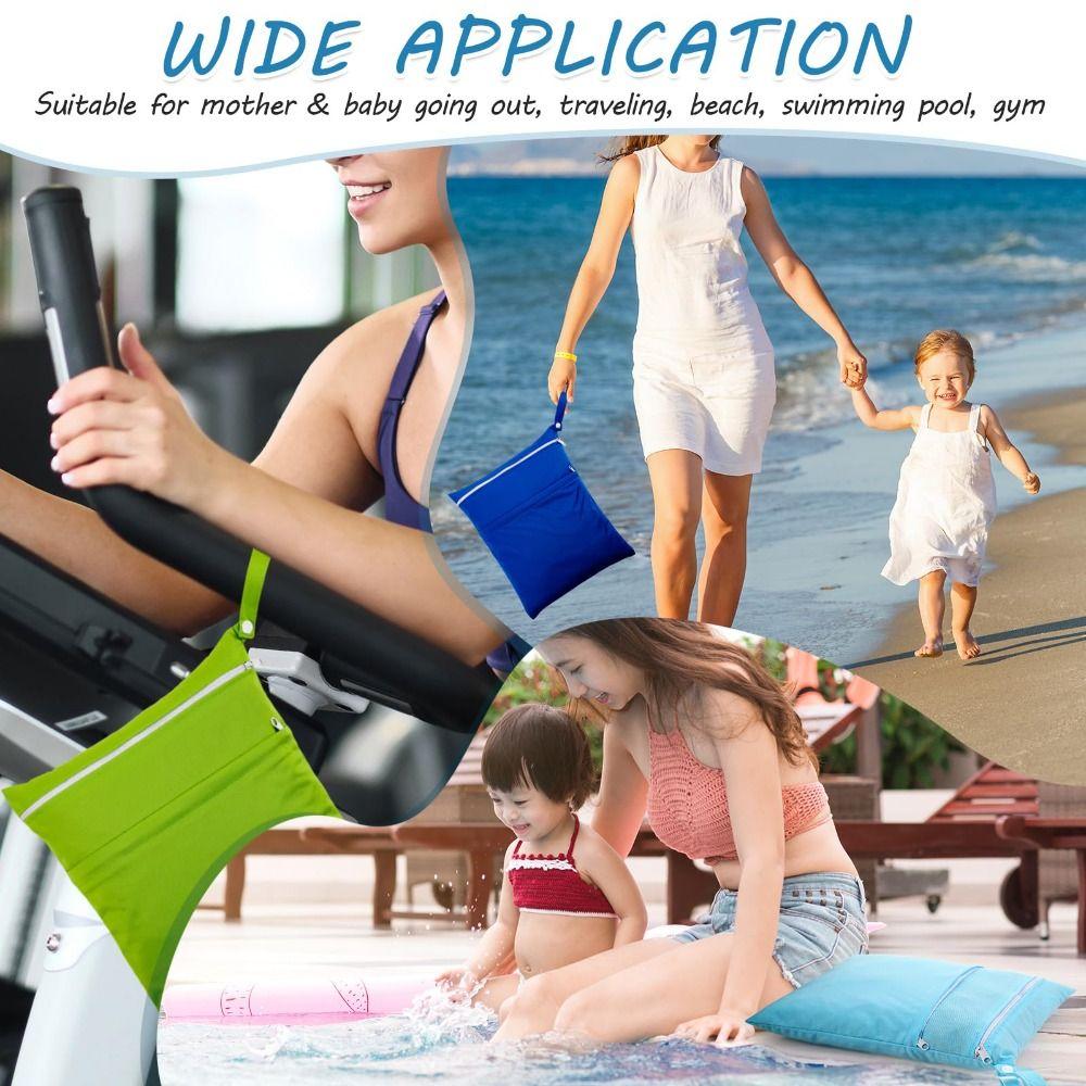 Waterproof Wet Dry Bag Toiletries Bag Yoga Gym Bag New Diaper Storage Bag  Beach