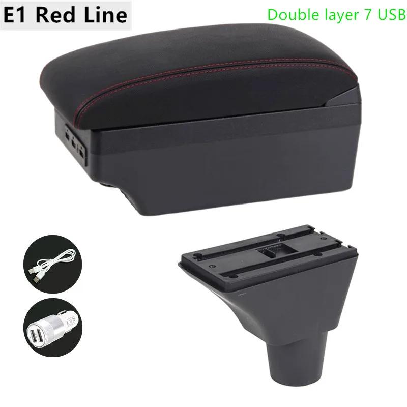 For Honda Civic 7 Generation Armrest Box Central Store Content Car-styling Decoration with Cup Holder USB Accessories