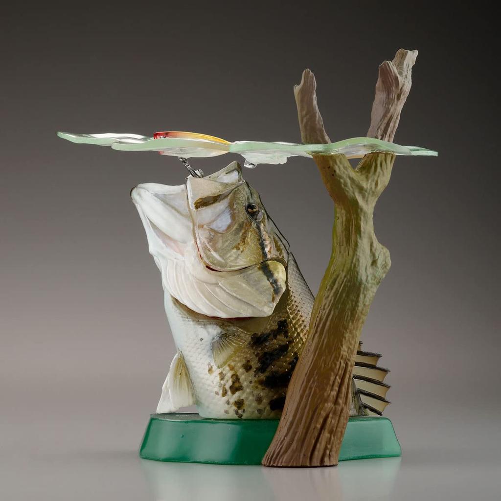 Kaiyodo STRIKE FANTASY Black Bass, approx. 80mm, Non-scale, SBSABS, Painted, Complete Figure