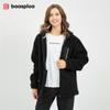 BAASPLOA Женское теплое зимнее пальто Стильное универсальное флисовое женское флисовое теплое зимнее повседневное пальто