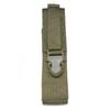 Clip-On MOLLE Tactical Flashlight Pouch Set for Waist or Backpack