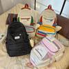 Школьный рюкзак для девочки корейская версия контрастные цвета милый для учеников средней и старшей школы маленький свежий большой вместимости повседневный рюкзак