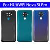 Для Huawei Nova 5i Pro задняя дверца батарейного отсека задний корпус с камерой
